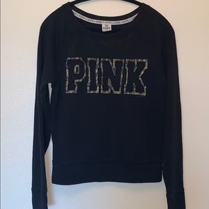 VS pink sweatshirt